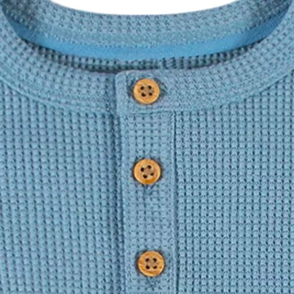 Modern Moments - Toddler Long Sleeve Casual Waffle Henley T-shirts (2-pack) - Picture 5 of 11